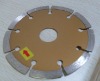 Diamond cutting wheel dry type cold pressed