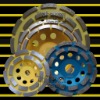 Diamond double row cup wheel