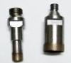 Diamond drill bits for glass