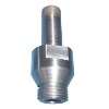 Diamond drill bits for glass