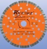 Diamond dry cutting blade