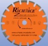 Diamond dry cutting blade, segment saw blade, cold pressed saw blade