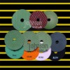 Diamond dry polishing pad