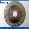 Diamond electroplate grinding disc