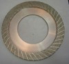 Diamond electroplated brake pad grinding wheel