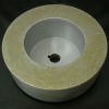 Diamond electroplated grinding wheel for marble