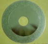 Diamond electroplated saw blades