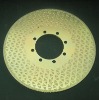 Diamond electroplated saw blades