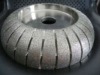 Diamond electroplated stone profile wheel