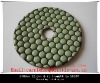 Diamond flexible dry polishing pads