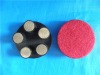 Diamond floor polishing grinding pad