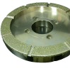 Diamond grinding wheel for brake pad
