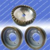 Diamond grinding wheel for glass straight line machine