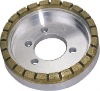 Diamond grinding wheels for glass