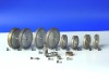 Diamond grinding wheels for glass and stone use