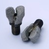 Diamond-plated PDC anchor Bits