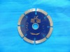 Diamond saw blade dry use