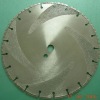 Diamond saw blade for concrete