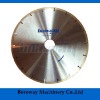 Diamond saw blade for marble cutting