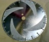 Diamond saw blades for polishing marble