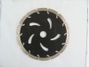 Diamond segmented saw blade