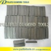 Diamond stone tool segment for sandstone cutting
