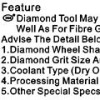 Diamond tool for other application--DCDL