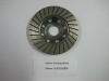 Diamond turbo wave grinding wheel