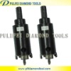 Diamond wet core bits for drilling stone