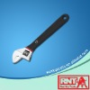 Dipped handle Adjustable Wrench