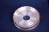 Dish-shaped resin bond diamond grinding wheel
