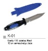 Diving Equipment High Quality Diving Stainless Steel Knife(K-01)