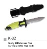 Diving Equipment High Quality Diving Stainless Steel Knife(K-02)