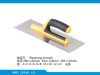 Double color plastic handle plastering trowel