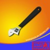 Double dipped handle Adjustable Wrench