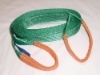 Double ply polyester webbing sling
