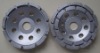 Double row grinding cup wheel