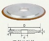 Double side tapered diamond grinding wheel