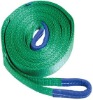 Double thickness webbing sling