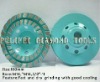 Double turbo cup diamond grinding wheel