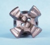 Drill bits --- PDC concave four-wings drill bits