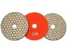 Dry honey type polishing pad