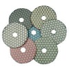 Dry polishing pad