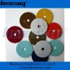 Dry polishing pad for stone