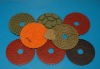 Dry polishing pads