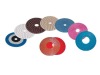 Dry polishing pads