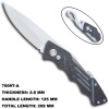 Durable Floding Blade Head Lock Knife 7009T-A