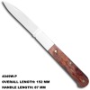 Durable Stainless Steel Blade Knife 4049W-P