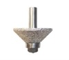 E20 Brazed Diamond Router Bit 1/2" Shank