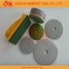 Easy operation granite polishing pads